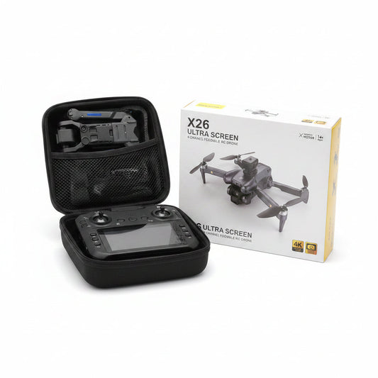 X26 Drone controller live view screen